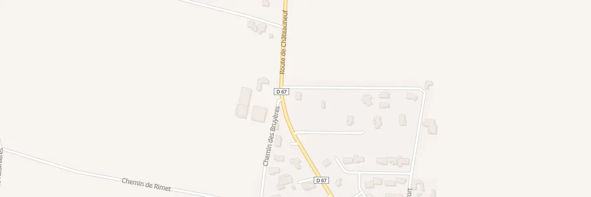 Plan du 13 Che du Port à Beaumont-Monteux