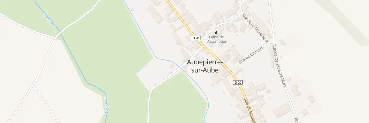 Plan du 4 Rue de la Porte d’Eau à Aubepierre-sur-Aube