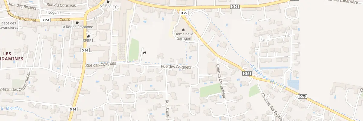 Plan du 251 Rue des Coignets à Tulette