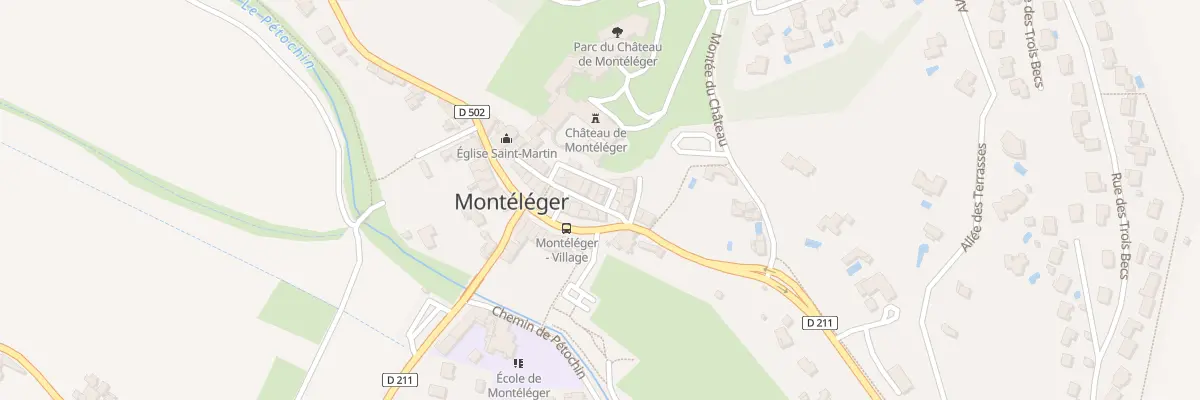 Plan du 1 Rue de la Forge à Montéléger