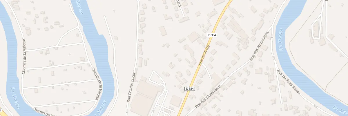 Plan du 44B Rue de Vergy à Saint-Dizier