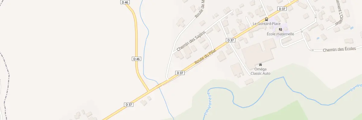 Plan du 571 Rte du Pilat à Monsteroux-Milieu
