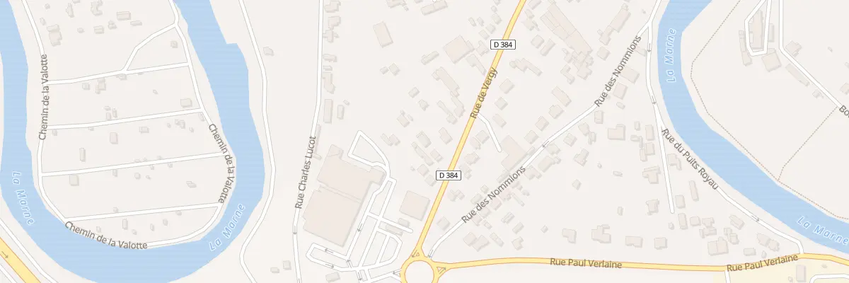 Plan du 46B Rue de Vergy à Saint-Dizier