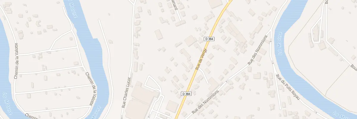 Plan du 38 Rue de Vergy à Saint-Dizier