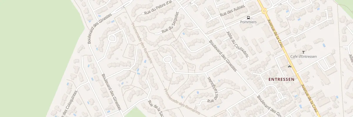 Plan du 21 Rue des Farigoules à Istres