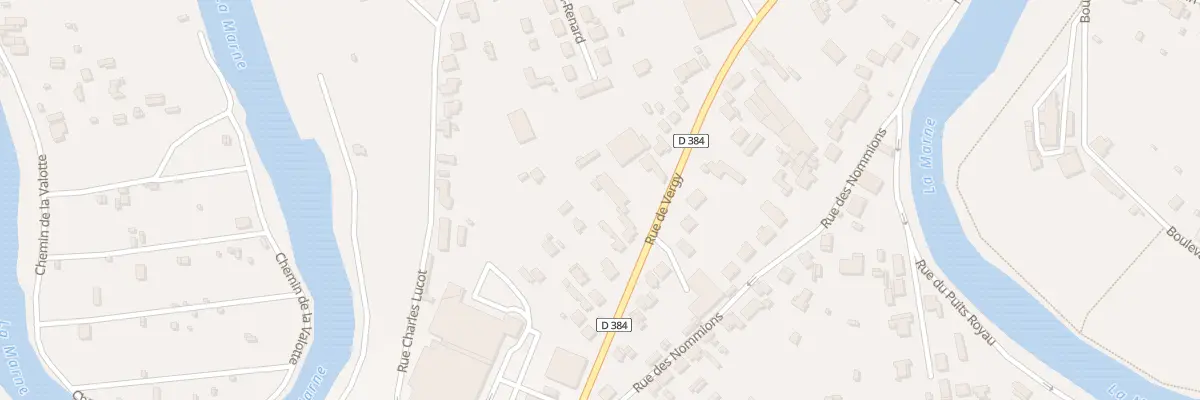 Plan du 32 Rue de Vergy à Saint-Dizier