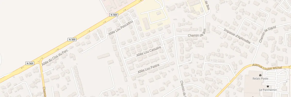 Plan du 70 All Lou Cassaïre à Fos-sur-Mer