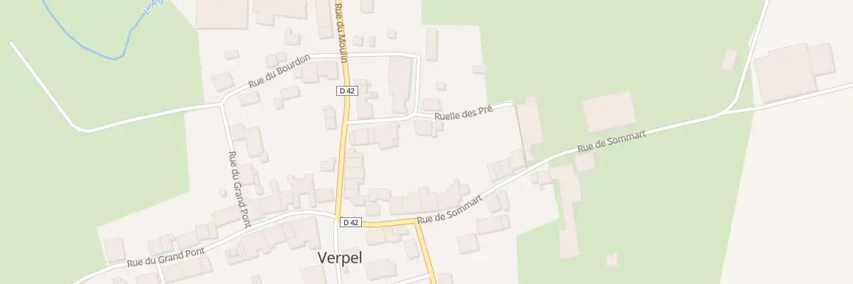 Plan du 7 Rue Perdue à Verpel