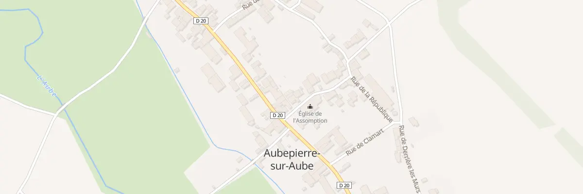 Plan du 3 Rue de l’Etre à Aubepierre-sur-Aube