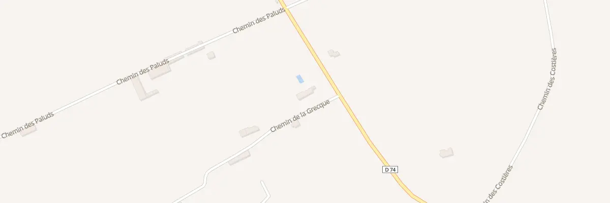 Plan du 5217 La Grecque à Saint-Andiol