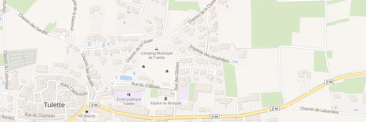 Plan du 1 Imp Le Clos des Ecoles à Tulette