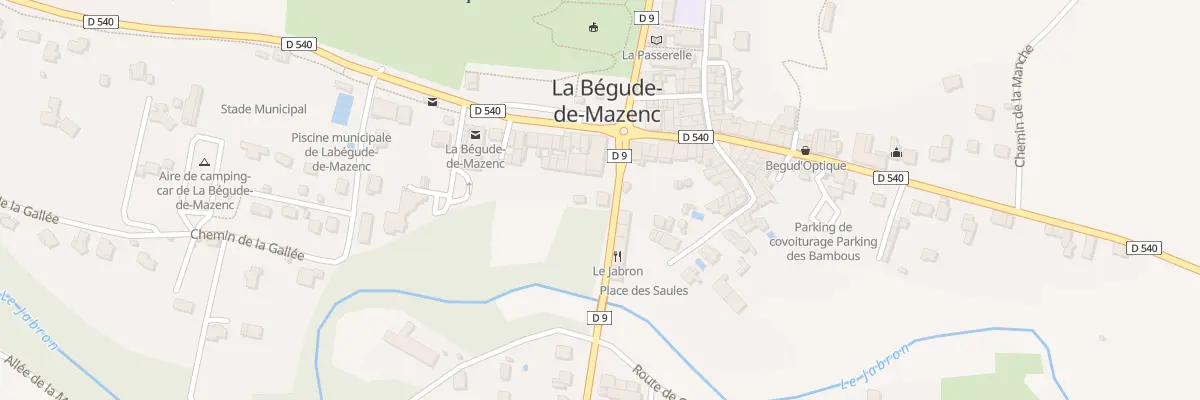 Plan du 5120 Pl Maurice Deloule à La Bégude-de-Mazenc