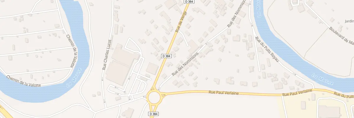 Plan du 43 Rue de Vergy à Saint-Dizier