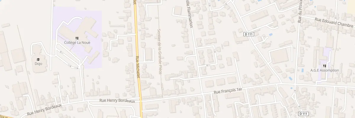Plan du 13 Rue Camille Flammarion à Saint-Dizier