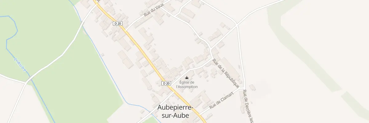Plan du 11 Rue de l’Etre à Aubepierre-sur-Aube