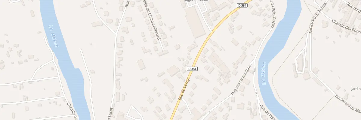 Plan du 24 Rue de Vergy à Saint-Dizier