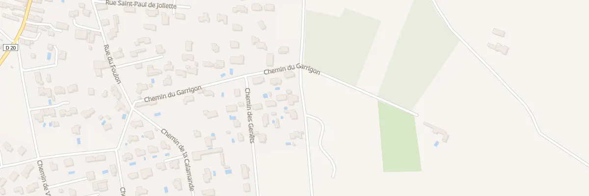 Plan du 30 Che de l’Excavateur à Grillon