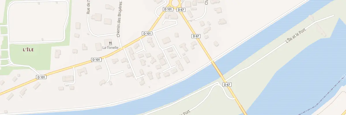 Plan du 2 Lot les Jardins du Port à Beaumont-Monteux