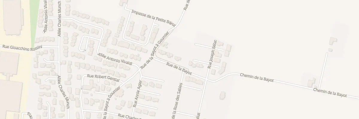 Plan du 15 Rue de la Bayot à Valence