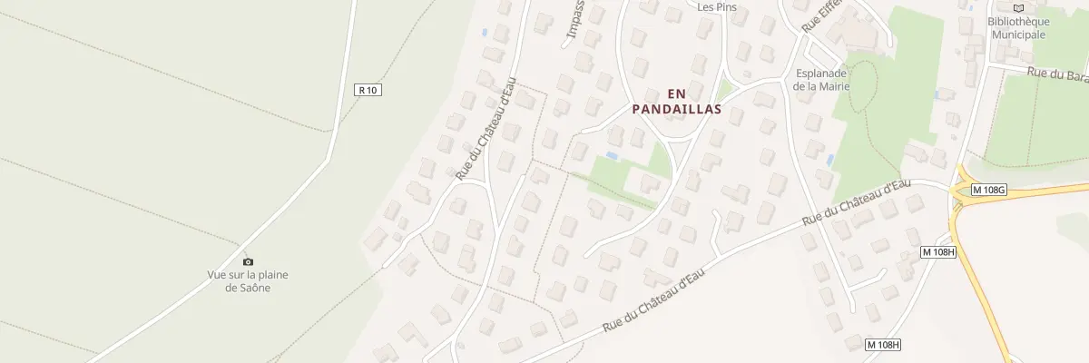 Plan du 32 Rue du Château d’Eau à Corcelles-les-Monts