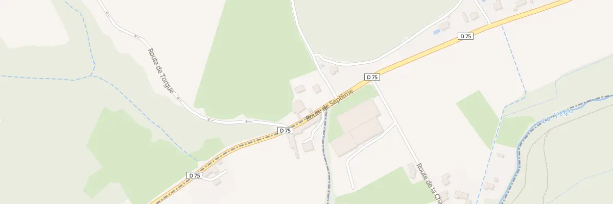 Plan du 5001 Rte des Sables à Serpaize