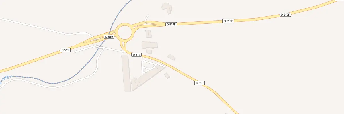 Plan du 2374 Rte Départementale 519 à Jarcieu