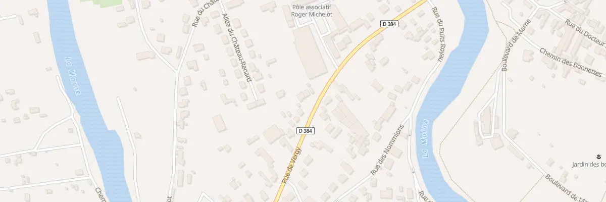 Plan du 18B Rue de Vergy à Saint-Dizier