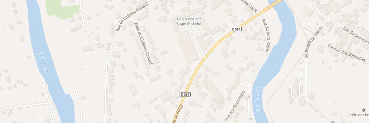 Plan du 16 Rue de Vergy à Saint-Dizier