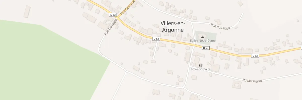 Plan du 2 Rle Creplet à Villers-en-Argonne