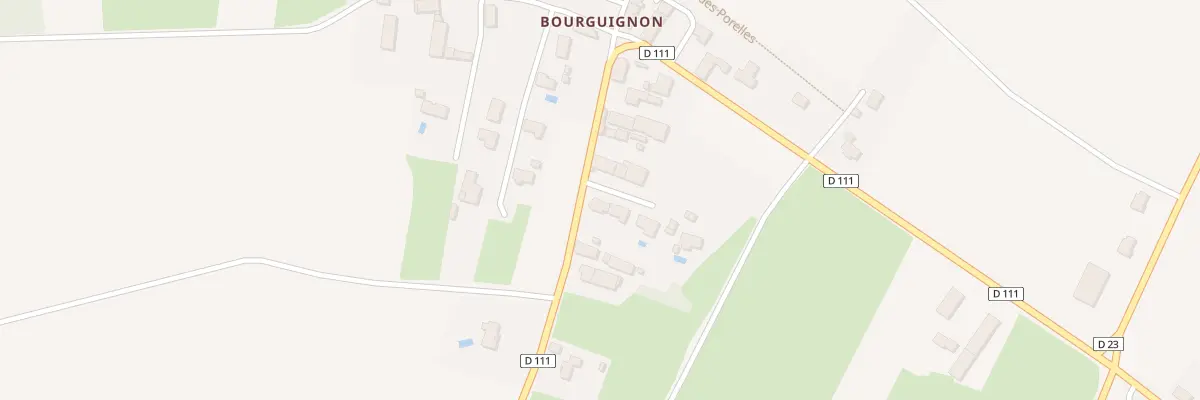 Plan du 11A Rue des Haras (Bourguignon) à Meursanges