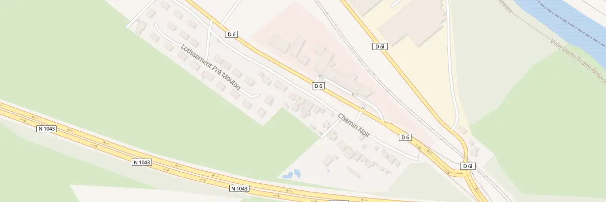 Plan du 29 Che Noir à Wadelincourt