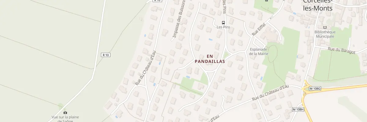 Plan du 2 Imp des Sources à Corcelles-les-Monts