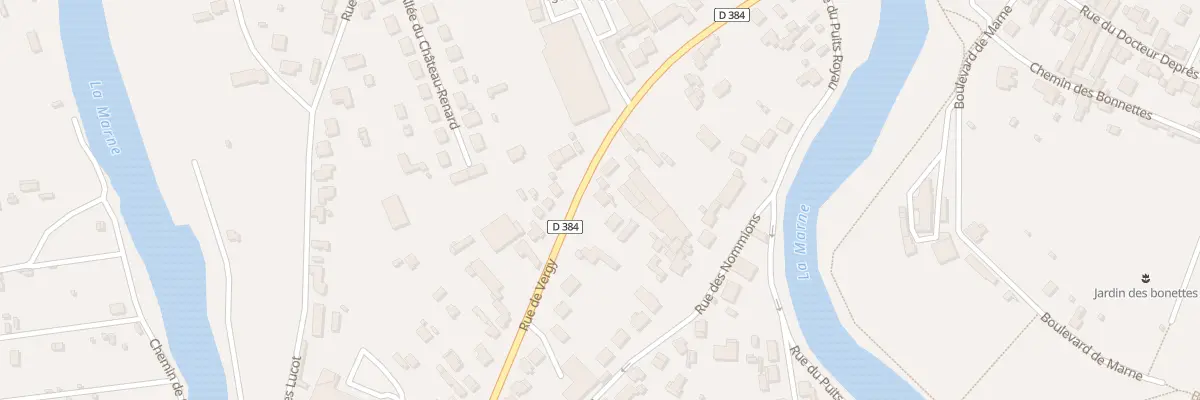 Plan du 23 Rue de Vergy à Saint-Dizier