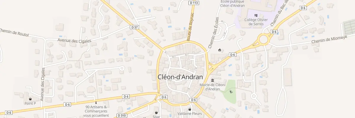 Plan du 75B Rue du Cartonnage à Cléon-d’Andran
