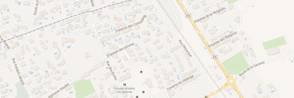 Plan du 13 Rue Pétrarque à Jonquerettes