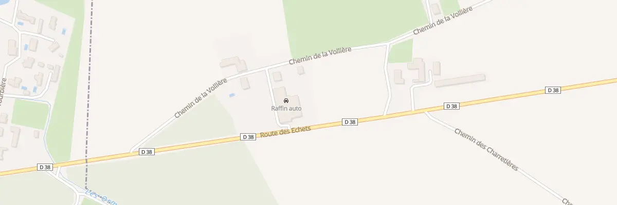 Plan du 314 Che de la Volliere à Tramoyes