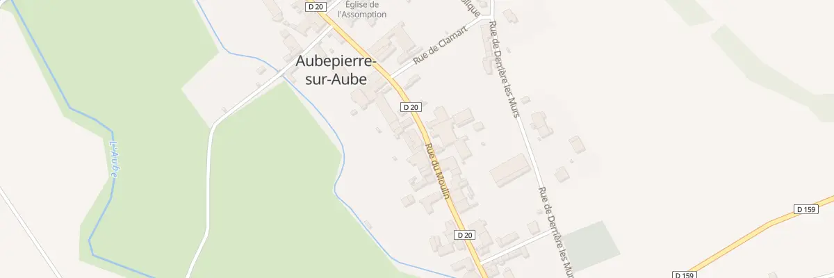 Plan du 31 Rue du Moulin à Aubepierre-sur-Aube