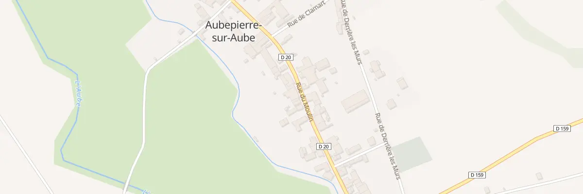 Plan du 29 Rue du Moulin à Aubepierre-sur-Aube
