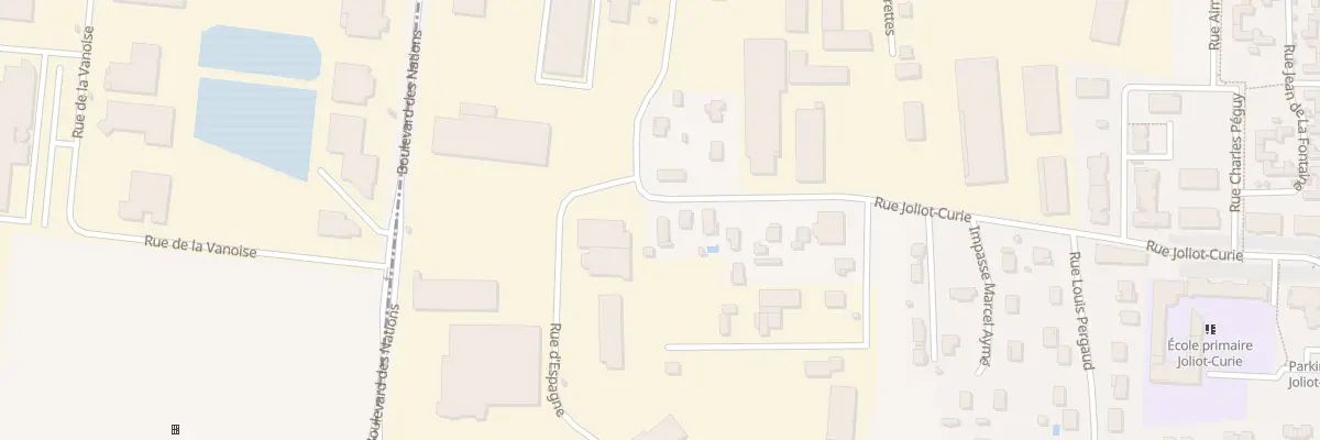 Plan du 44 Rue Joliot-Curie à Mions