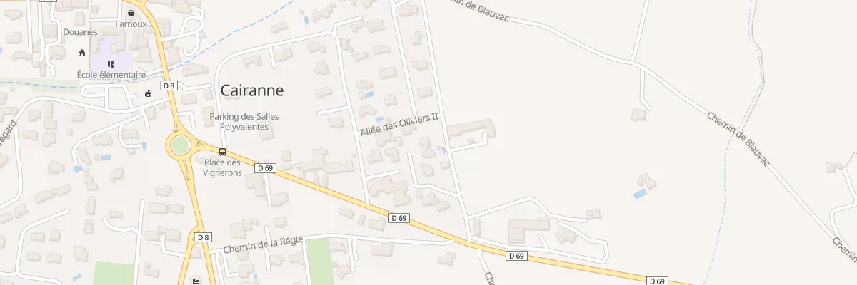 Plan du 5382 Flory à Cairanne