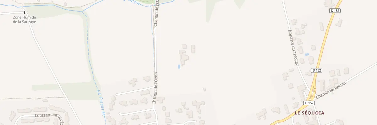 Plan du 18 Che de l’Ozon à Chaponnay