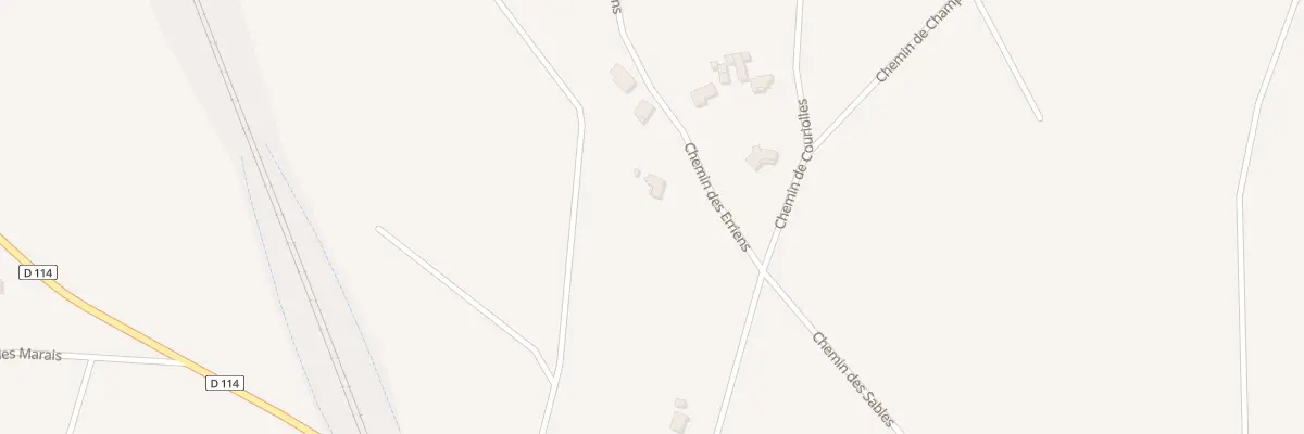 Plan du 95 Che des Erriens à Marsaz
