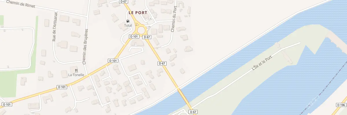 Plan du 1455 Rte de Chateauneuf à Beaumont-Monteux