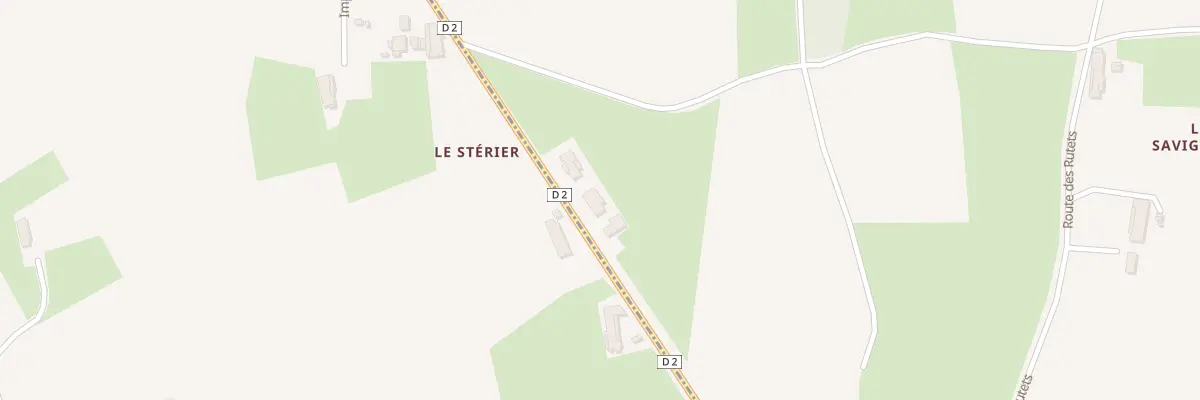 Plan du 650 Rte de Pont de Veyle à Biziat