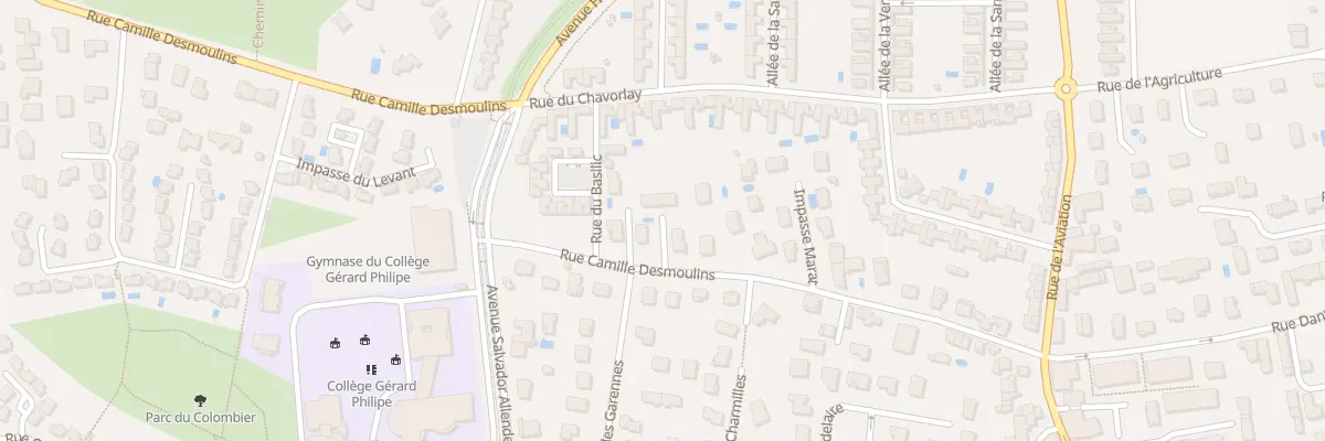 Plan du 35 Rue Camille Desmoulins à Saint-Priest