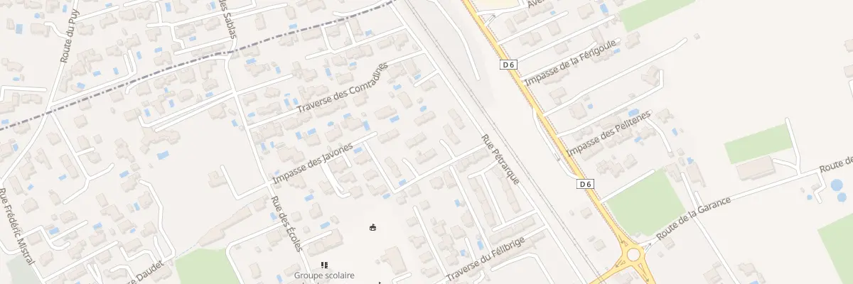Plan du 7 Rue Pétrarque à Jonquerettes