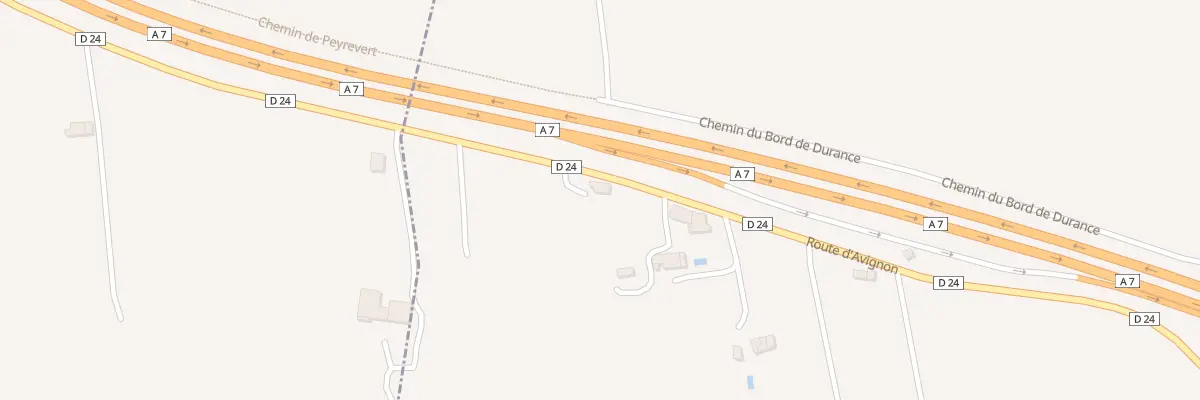 Plan du 5704 Rte d’Avignon à Cabannes