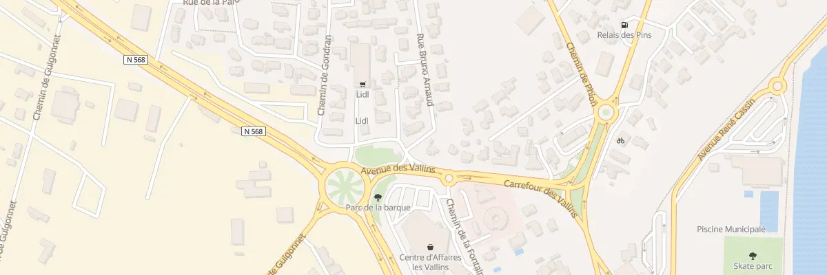 Plan du 450 Rue Bruno Arnaud à Fos-sur-Mer