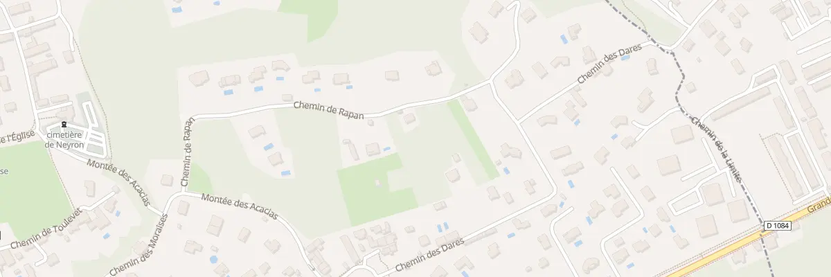 Plan du 26 Che de Rapan à Neyron