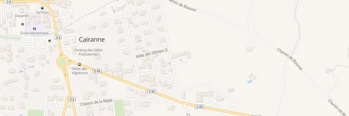 Plan du 5151 La Meyeaux à Cairanne